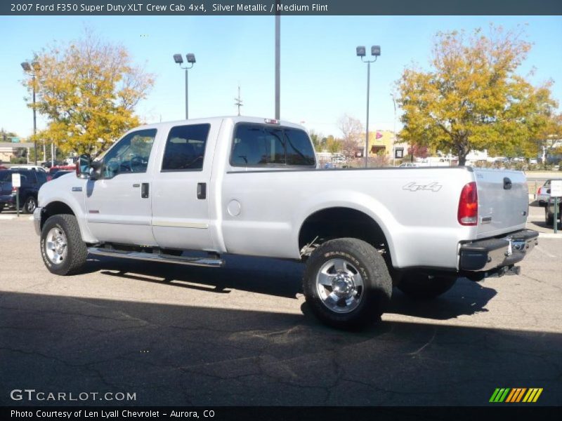 Silver Metallic / Medium Flint 2007 Ford F350 Super Duty XLT Crew Cab 4x4