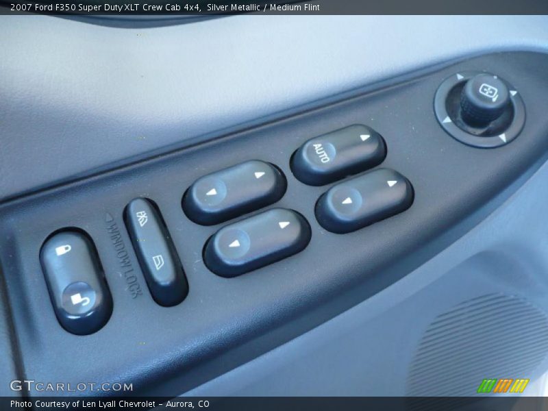 Silver Metallic / Medium Flint 2007 Ford F350 Super Duty XLT Crew Cab 4x4