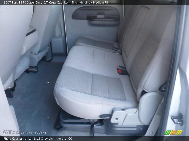 Silver Metallic / Medium Flint 2007 Ford F350 Super Duty XLT Crew Cab 4x4