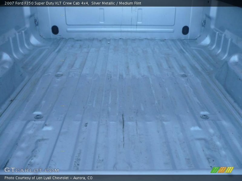 Silver Metallic / Medium Flint 2007 Ford F350 Super Duty XLT Crew Cab 4x4