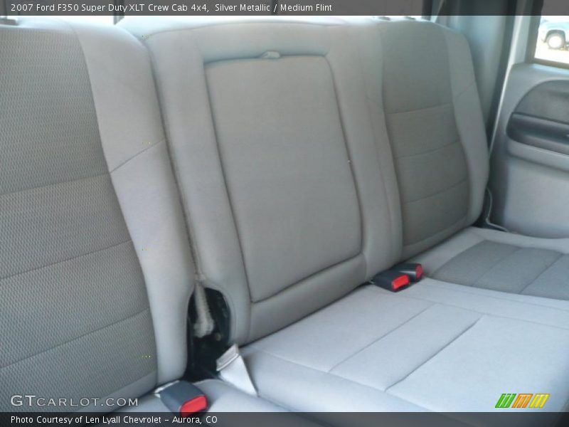 Silver Metallic / Medium Flint 2007 Ford F350 Super Duty XLT Crew Cab 4x4