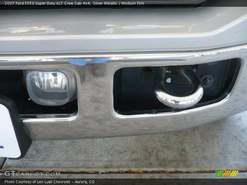 Silver Metallic / Medium Flint 2007 Ford F350 Super Duty XLT Crew Cab 4x4