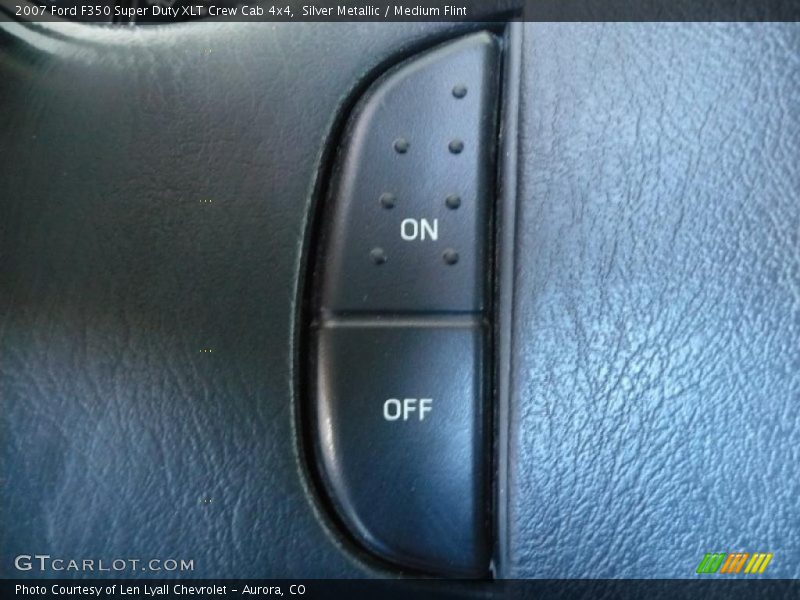 Silver Metallic / Medium Flint 2007 Ford F350 Super Duty XLT Crew Cab 4x4