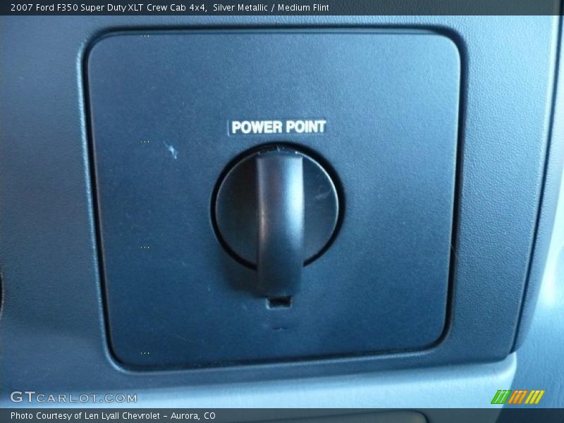 Silver Metallic / Medium Flint 2007 Ford F350 Super Duty XLT Crew Cab 4x4