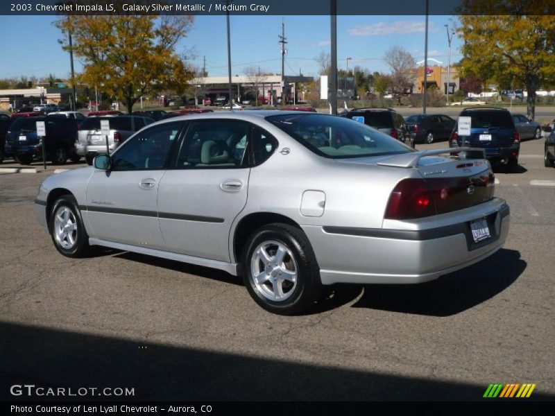 Galaxy Silver Metallic / Medium Gray 2003 Chevrolet Impala LS