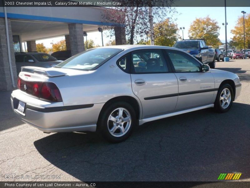 Galaxy Silver Metallic / Medium Gray 2003 Chevrolet Impala LS