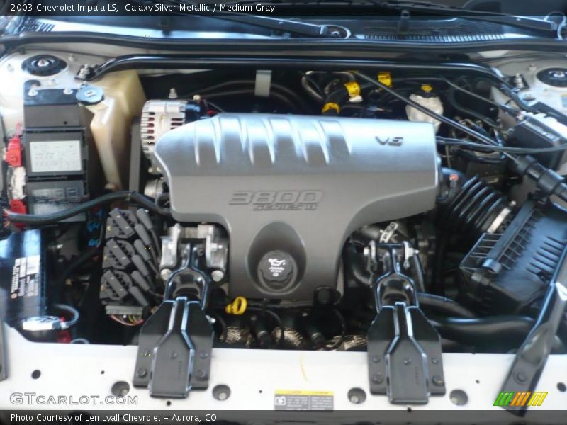 Galaxy Silver Metallic / Medium Gray 2003 Chevrolet Impala LS