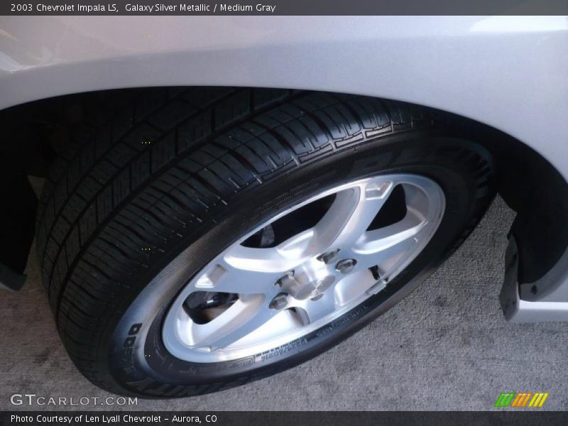Galaxy Silver Metallic / Medium Gray 2003 Chevrolet Impala LS
