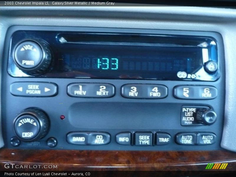 Galaxy Silver Metallic / Medium Gray 2003 Chevrolet Impala LS