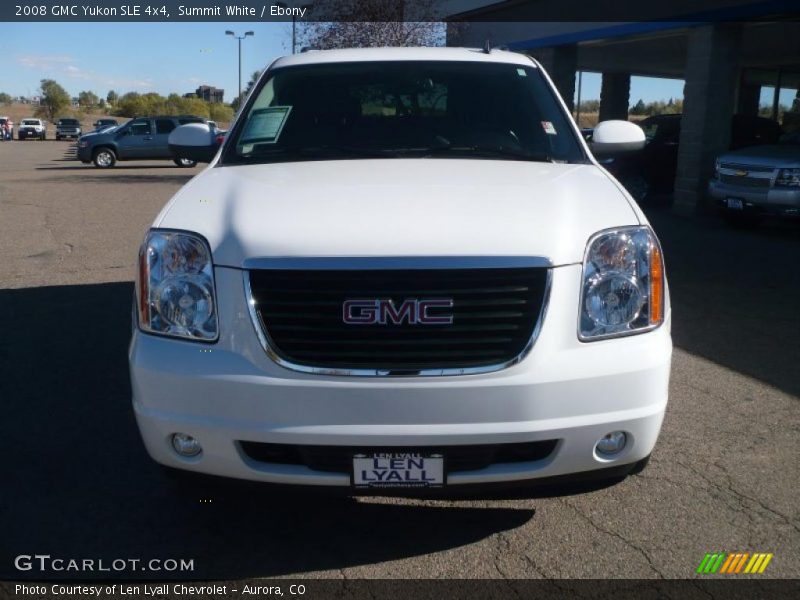 Summit White / Ebony 2008 GMC Yukon SLE 4x4