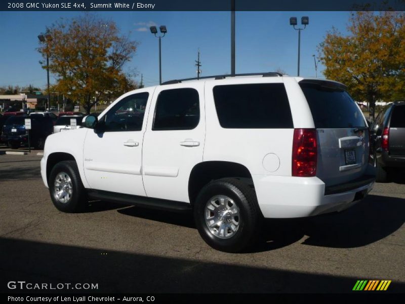 Summit White / Ebony 2008 GMC Yukon SLE 4x4