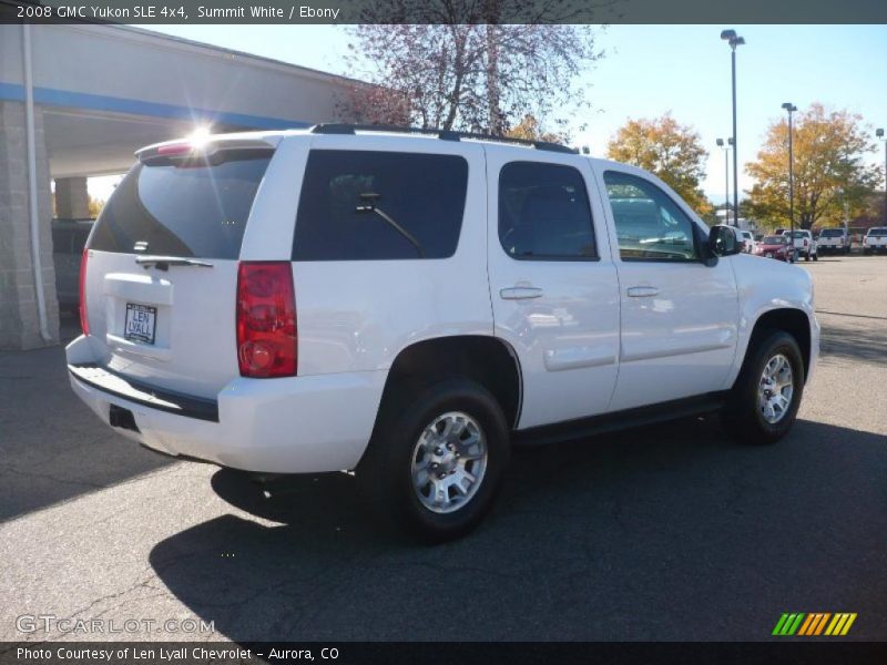 Summit White / Ebony 2008 GMC Yukon SLE 4x4
