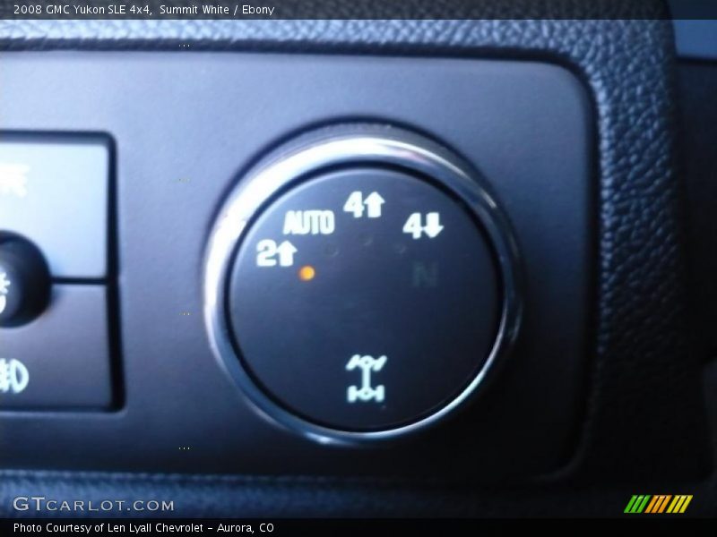 Controls of 2008 Yukon SLE 4x4