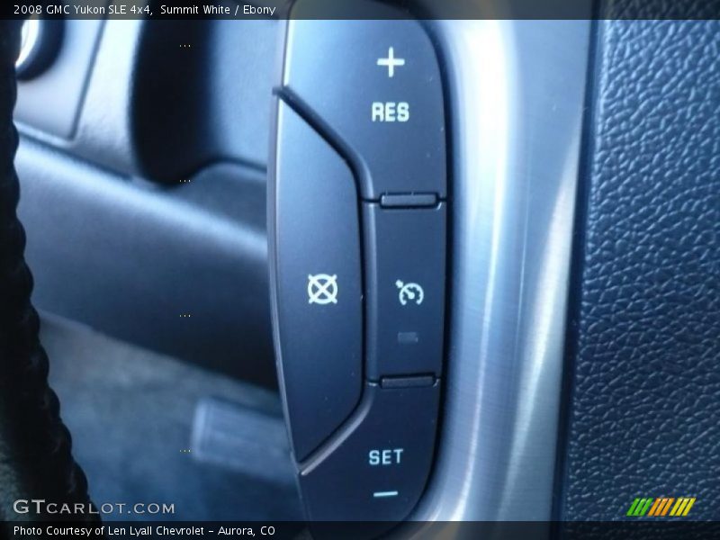 Controls of 2008 Yukon SLE 4x4