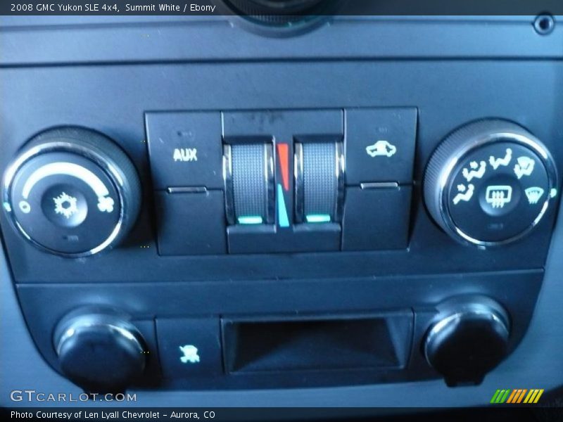 Controls of 2008 Yukon SLE 4x4