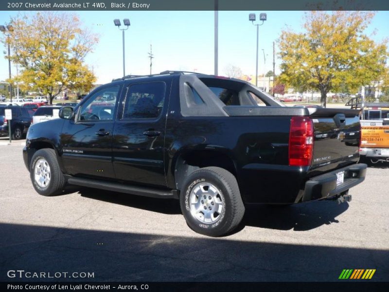 Black / Ebony 2007 Chevrolet Avalanche LT 4WD
