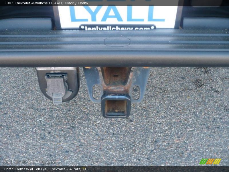 Black / Ebony 2007 Chevrolet Avalanche LT 4WD