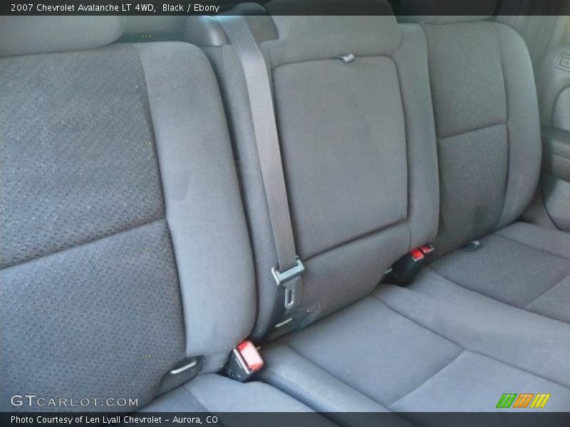 Black / Ebony 2007 Chevrolet Avalanche LT 4WD