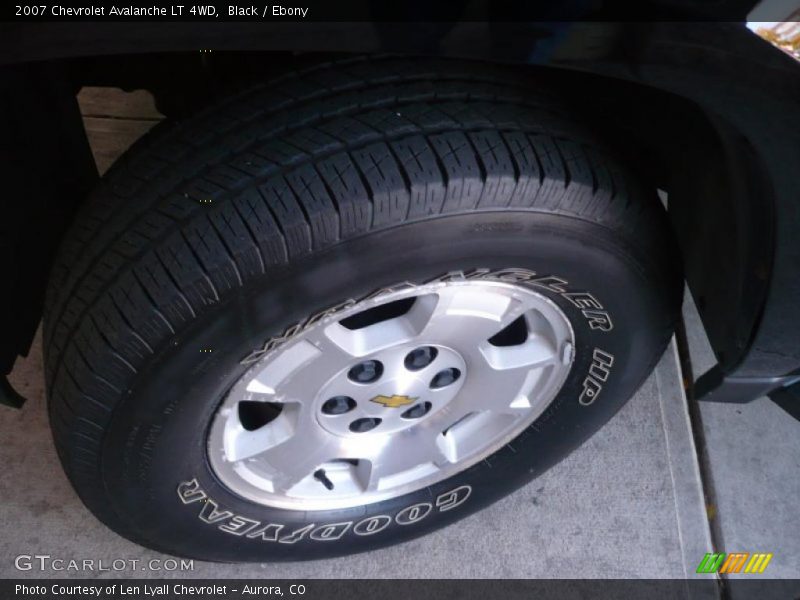 Black / Ebony 2007 Chevrolet Avalanche LT 4WD