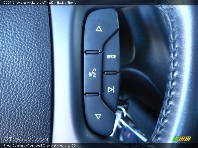 Black / Ebony 2007 Chevrolet Avalanche LT 4WD