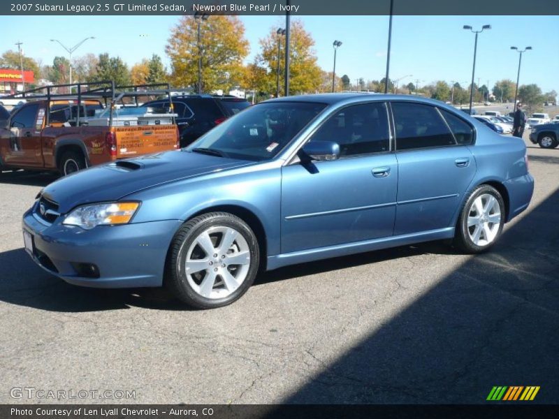 Front 3/4 View of 2007 Legacy 2.5 GT Limited Sedan