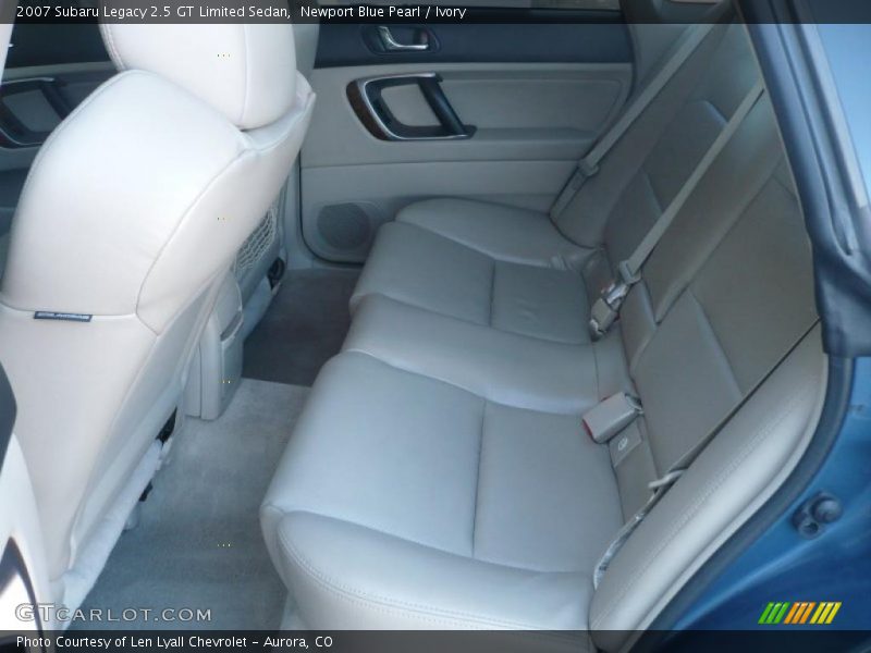  2007 Legacy 2.5 GT Limited Sedan Ivory Interior