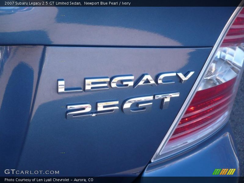  2007 Legacy 2.5 GT Limited Sedan Logo