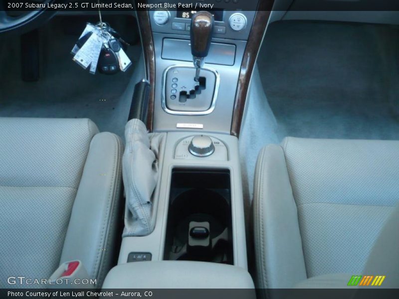  2007 Legacy 2.5 GT Limited Sedan 5 Speed Sportshift Automatic Shifter