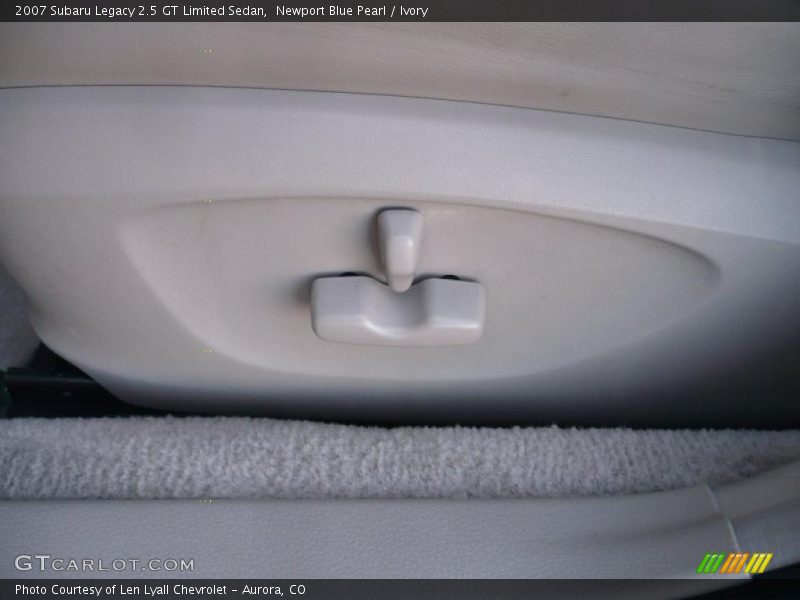 Newport Blue Pearl / Ivory 2007 Subaru Legacy 2.5 GT Limited Sedan