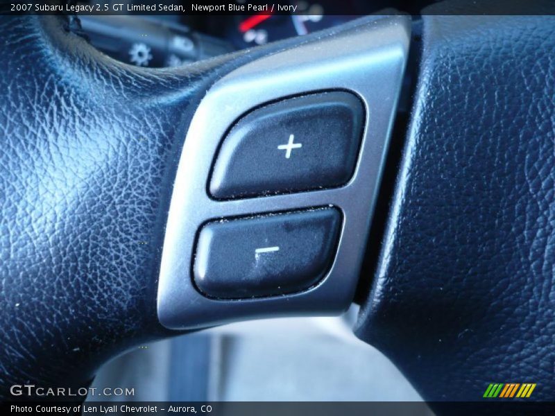 Newport Blue Pearl / Ivory 2007 Subaru Legacy 2.5 GT Limited Sedan