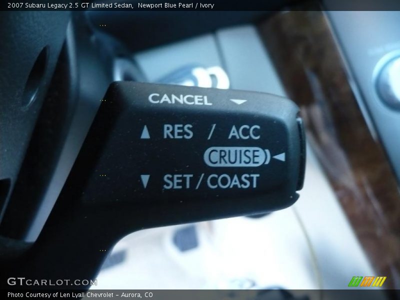 Newport Blue Pearl / Ivory 2007 Subaru Legacy 2.5 GT Limited Sedan