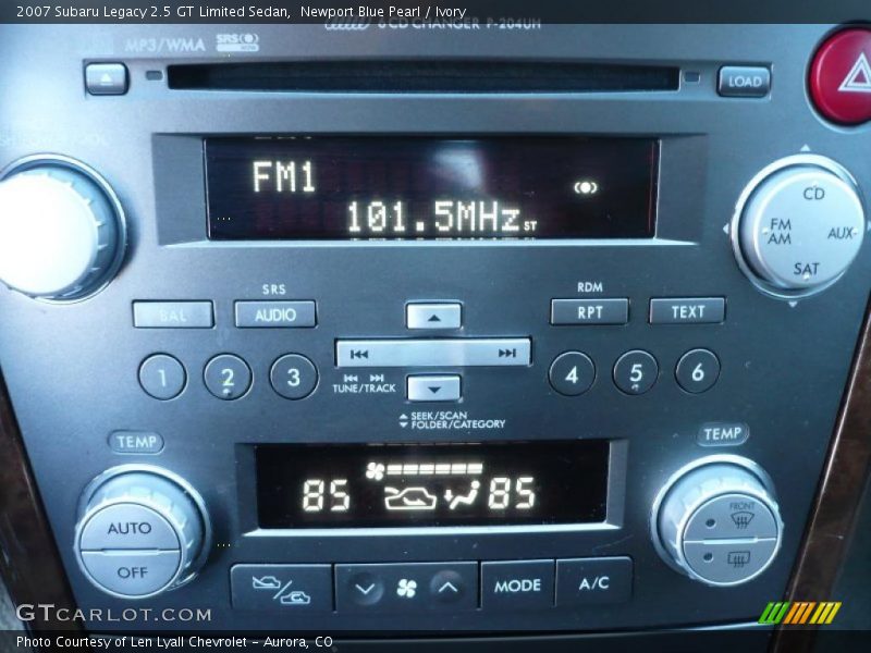 Newport Blue Pearl / Ivory 2007 Subaru Legacy 2.5 GT Limited Sedan