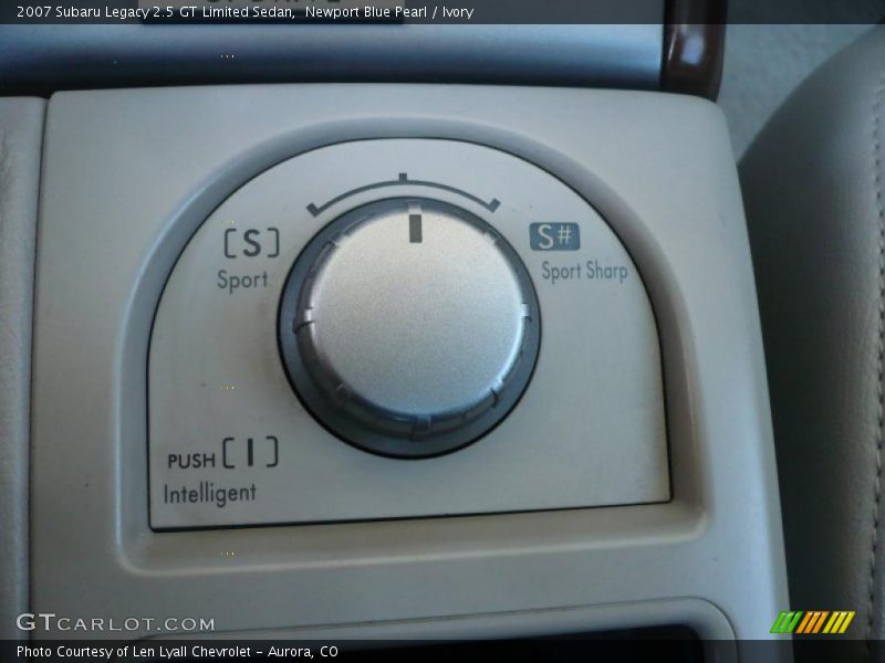 Newport Blue Pearl / Ivory 2007 Subaru Legacy 2.5 GT Limited Sedan