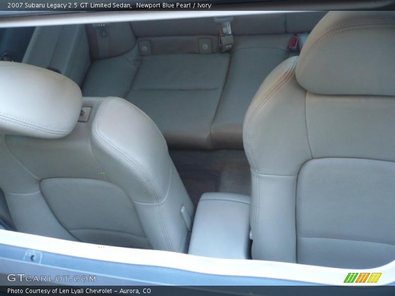 Newport Blue Pearl / Ivory 2007 Subaru Legacy 2.5 GT Limited Sedan