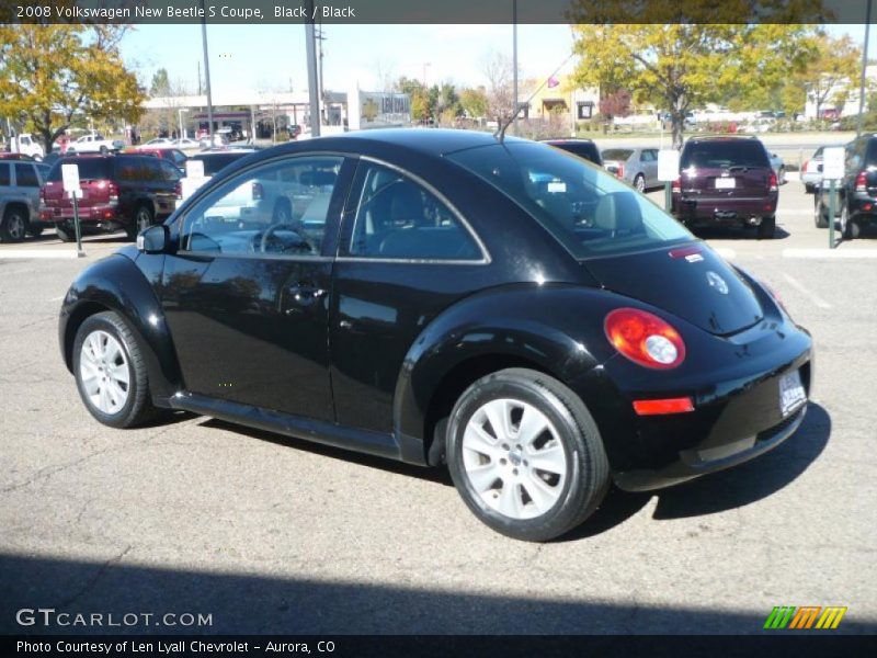Black / Black 2008 Volkswagen New Beetle S Coupe