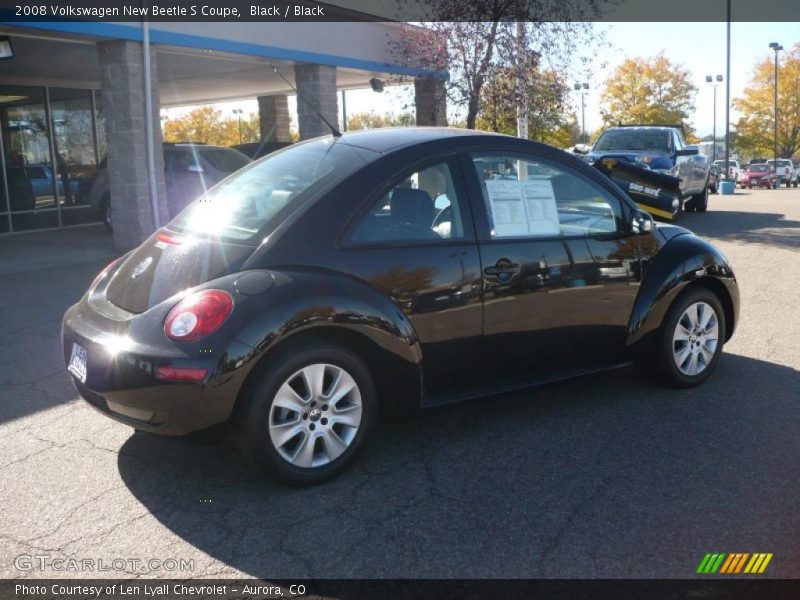 Black / Black 2008 Volkswagen New Beetle S Coupe