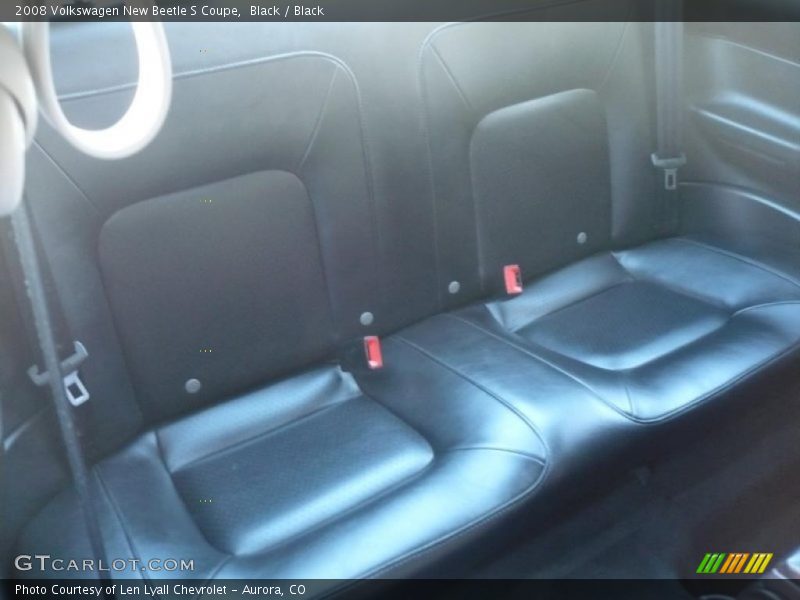 Black / Black 2008 Volkswagen New Beetle S Coupe