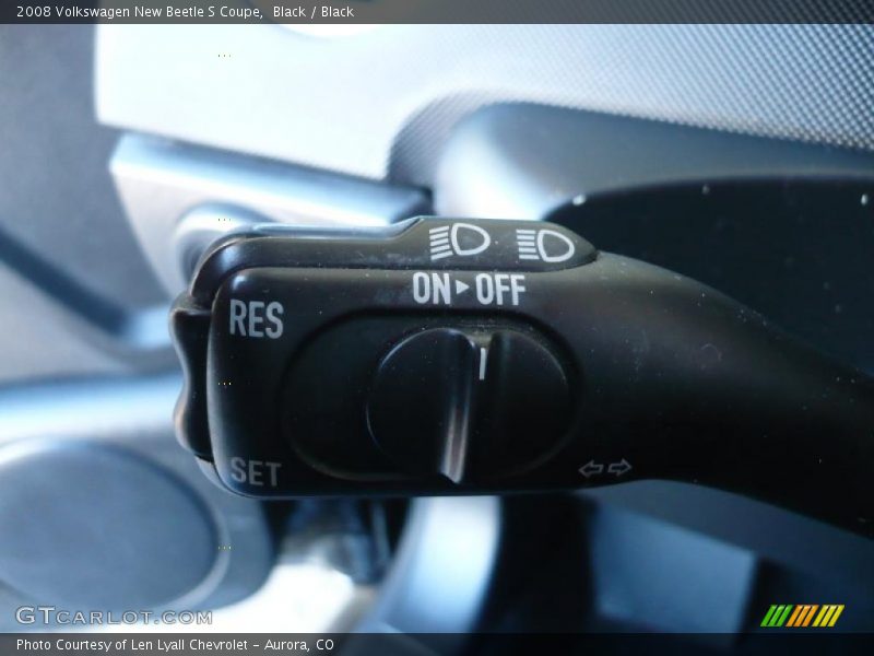 Black / Black 2008 Volkswagen New Beetle S Coupe