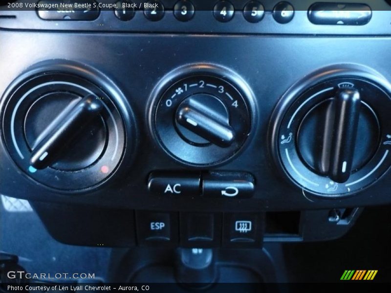 Black / Black 2008 Volkswagen New Beetle S Coupe
