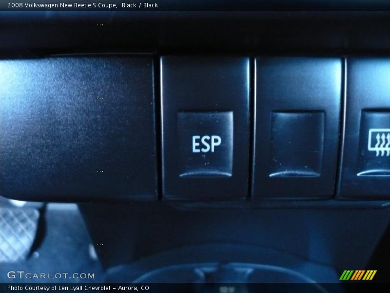 Black / Black 2008 Volkswagen New Beetle S Coupe