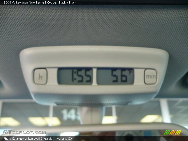 Black / Black 2008 Volkswagen New Beetle S Coupe