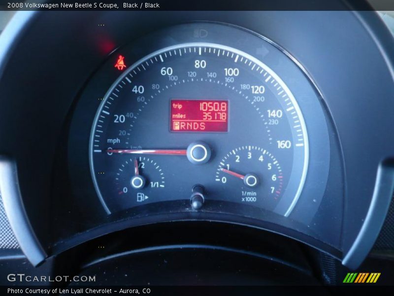 Black / Black 2008 Volkswagen New Beetle S Coupe