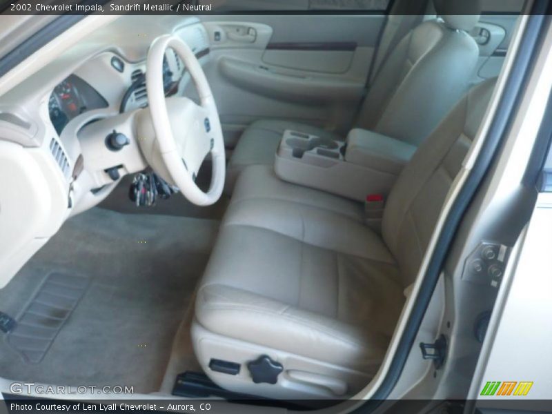 Sandrift Metallic / Neutral 2002 Chevrolet Impala