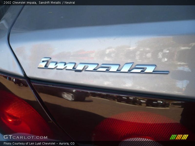 Sandrift Metallic / Neutral 2002 Chevrolet Impala