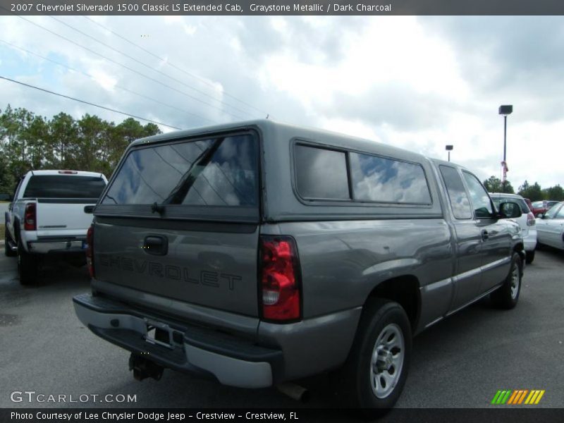 Graystone Metallic / Dark Charcoal 2007 Chevrolet Silverado 1500 Classic LS Extended Cab