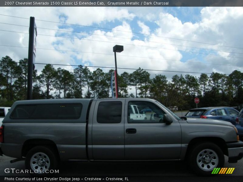 Graystone Metallic / Dark Charcoal 2007 Chevrolet Silverado 1500 Classic LS Extended Cab