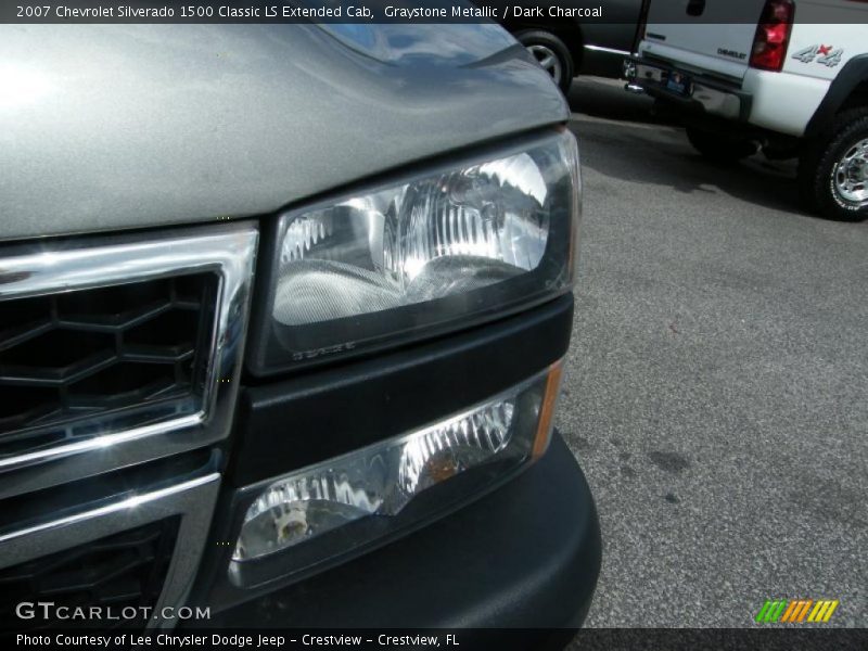 Graystone Metallic / Dark Charcoal 2007 Chevrolet Silverado 1500 Classic LS Extended Cab