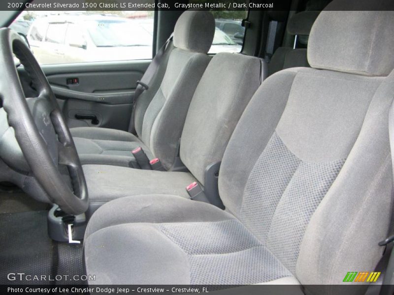 Graystone Metallic / Dark Charcoal 2007 Chevrolet Silverado 1500 Classic LS Extended Cab