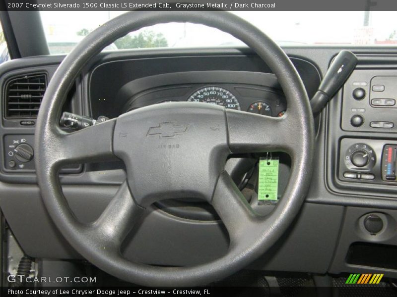  2007 Silverado 1500 Classic LS Extended Cab Steering Wheel