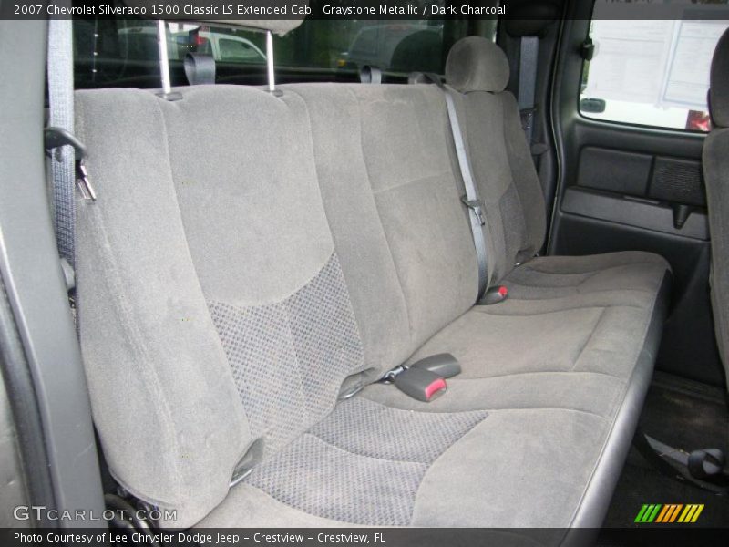 Graystone Metallic / Dark Charcoal 2007 Chevrolet Silverado 1500 Classic LS Extended Cab